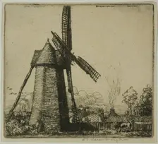 The Windmill, 1902. Creator: Donald Shaw MacLaughlan