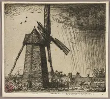The Windmill, 1902. Creator: Donald Shaw MacLaughlan