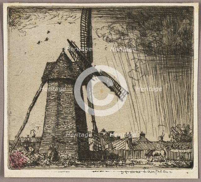 The Windmill, 1902. Creator: Donald Shaw MacLaughlan.