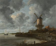 The Windmill at Wijk bij Duurstede, c.1668-c.1670. Creator: Jacob van Ruisdael