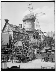 The Windmill, Hammerstein's Paradise Gardens, New York, between 1900 and 1906. Creator: Unknown
