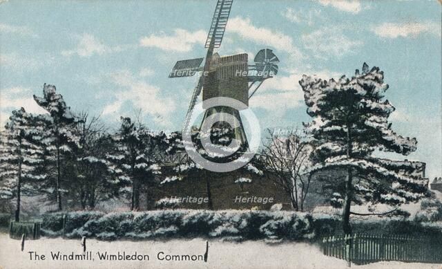'The Windmill, Wimbledon Common', c1910.
