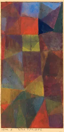 The window, 1914. Creator: Klee, Paul (1879-1940)