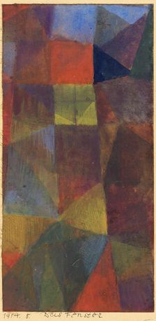 The window, 1914. Creator: Klee, Paul (1879-1940)