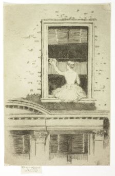 The Window Cleaner, 1889. Creator: Theodore Roussel