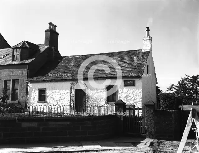The Window in Thrums cottage, Kirriemuir, Scotland, c1955.  Creator: Arthur Charles Kirby Ware.