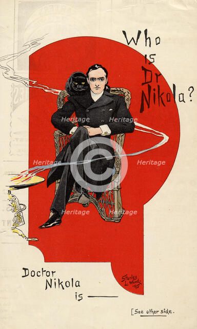 The Windsor Magazine - Who Is Dr Nikola?, 19th century. Artist: Unknown