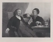 The Wine, 1840. Creator: François-Joseph-Aimé de Lemud