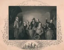 The Wine Commission mid 19th century. Creator: AH Payne