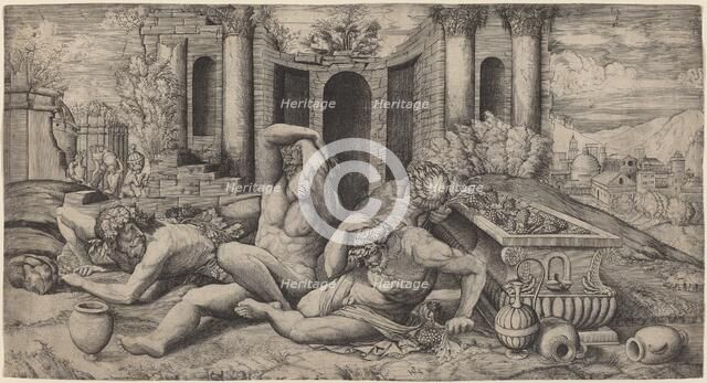 The Wine Bibbers. Creator: Master HFE.