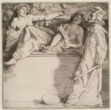 The Wine Drinkers, 1904. Creator: William Strang