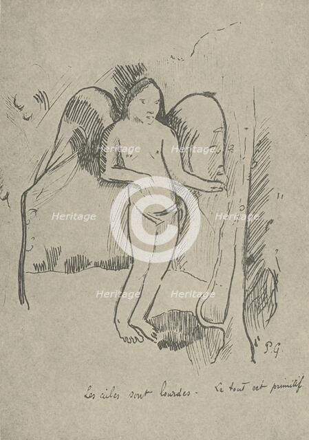 'The Wings are Heavy', 1936. Artist: Paul Gauguin.