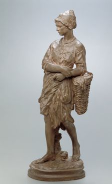 The Winkle Gatherer, model designed before 1874. Creator: Jean-Baptiste Carpeaux