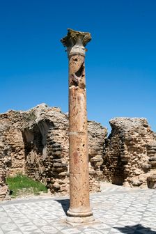 The Winter Baths at Thuburbo Majus, Tunisia. Creator: Samuel Magal