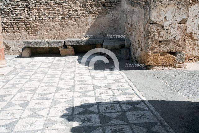 The Winter Baths at Thuburbo Majus, Tunisia. Creator: Samuel Magal.