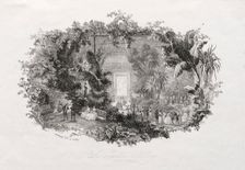 The Winter Garden, 1842-1843. Creator: Charles François Daubigny (French, 1817-1878)