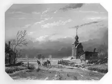 The winter of 1740, Netherlands, (c1870). Artist: CL van Kesteren
