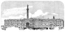 The Winter Palace, St. Petersburg, where the late Emperor died on Sunday last, 1881. Creator: Unknown