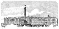 The Winter Palace, St. Petersburg, where the late Emperor died on Sunday last, 1881. Creator: Unknown