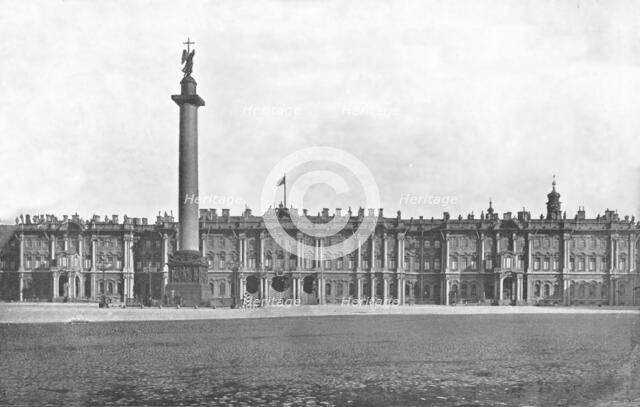 The Winter Palace, St Petersburg, Russia, 1895.  Creator: Unknown.