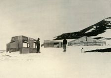The Winter Quarters of the Discovery Expedition at Hut Point c1908, (1909)