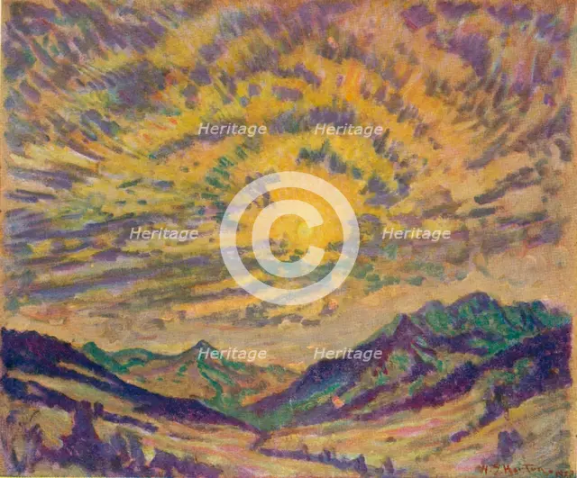 The Winter Sun, c1885-1925, (1925). Artist: Unknown