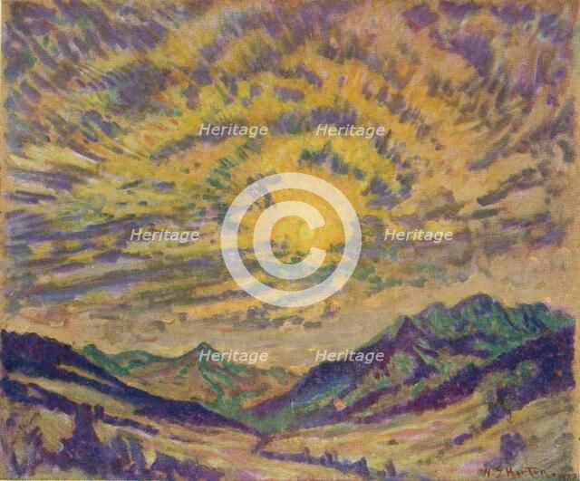 The Winter Sun, c1885-1925, (1925). Artist: Unknown