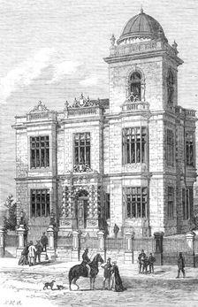 The Winterbottom Nautical College, Ocean-Road, South Shields, 1869. Creator: L. H. Michael