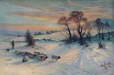 The Winter's Glow, 19th century, (1913). Artist: Joseph Farquharson