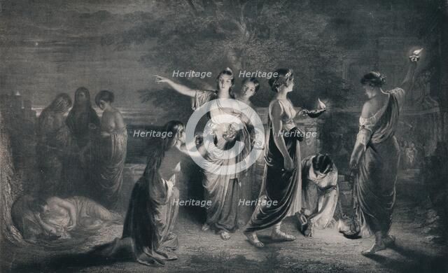 'The Wise and Foolish Virgins', c1900, (1911). Artist: JG Lander.