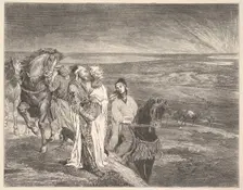 The Wise Men out of the East, 1868. Creator: John La Farge