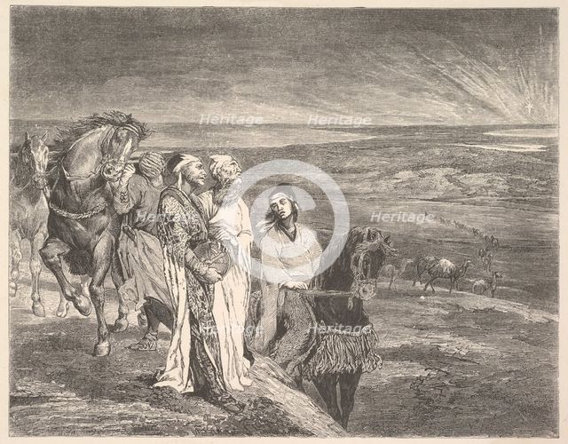 The Wise Men out of the East, 1868. Creator: John La Farge.