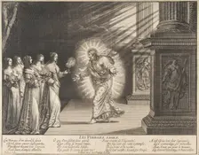 The Wise Virgins before Christ, ca. 1635. Creator: Abraham Bosse