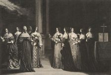 The Wise Virgins Refuse Oil to the Foolish Virgins, ca. 1635. Creator: Abraham Bosse
