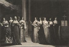 The Wise Virgins Refuse Oil to the Foolish Virgins, ca. 1635. Creator: Abraham Bosse