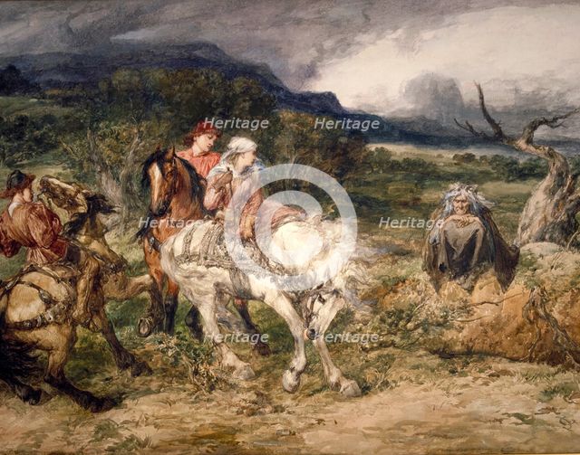 'The Witch', 1889. Artist: Sir John Gilbert