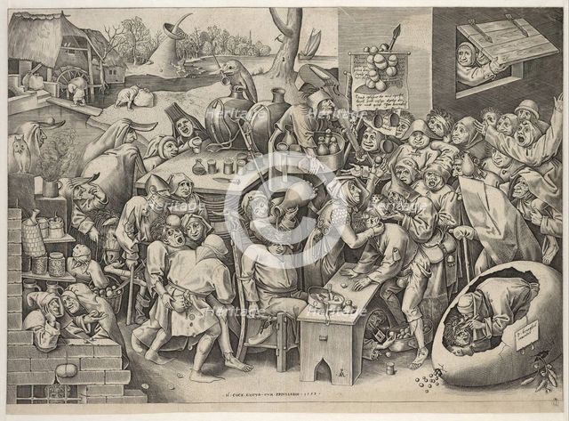The Witch of Malleghem. Artist: Bruegel (Brueghel), Pieter, the Elder (ca 1525-1569)