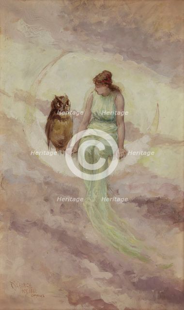 The Witch's Daughter, 1881. Creator: Frederick Stuart Church.