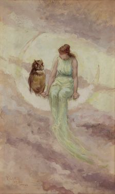 The Witch's Daughter, 1881. Creator: Frederick Stuart Church