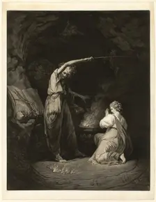 The Witches Cauldron or Incantation, 1772. Creator: John Dixon
