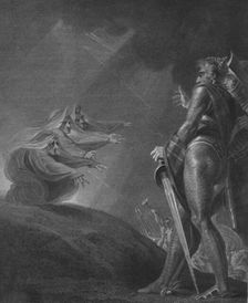 The Witches Appear to Macbeth and Banquo c1820. Artist: William Bromley