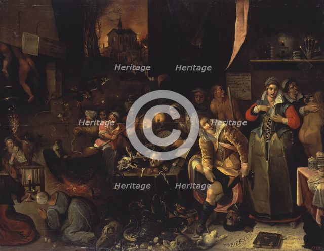 The Witches' Kitchen, 1606. Artist: Francken, Frans, the Younger (1581-1642)