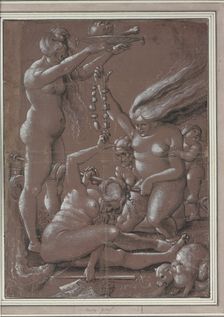 The Witches Sabbath (After Hans Baldung)