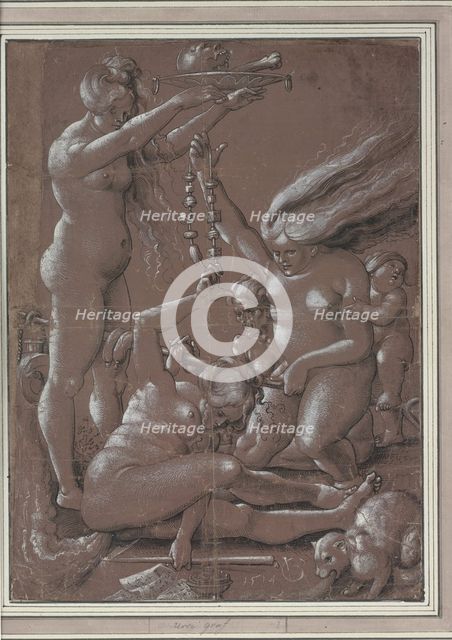 The Witches' Sabbath (After Hans Baldung).