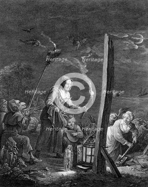 'The Witches' Sabbath'. Artist: Unknown