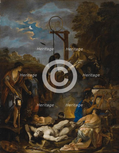 The Witches' Sabbath by Moonlight.
