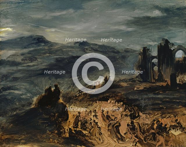 The Witches' Sabbath, c. 1832. Creator: Delacroix, Eugène (1798-1863).