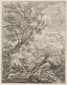 The Withered Tree, 1696. Creator: Crescenzio Onofri