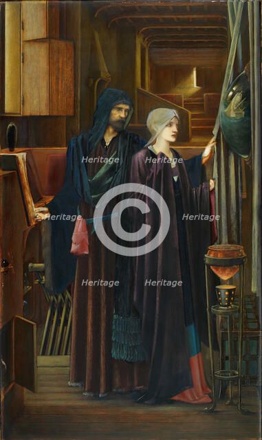 The Wizard, 1898. Creator: Sir Edward Coley Burne-Jones.