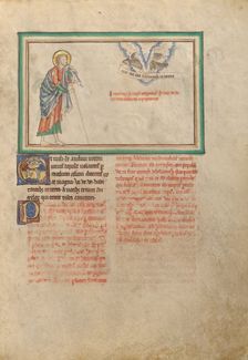 The Woeful Eagle; Dyson Perrins Apocalypse, about 1255-1260. Creator: Unknown